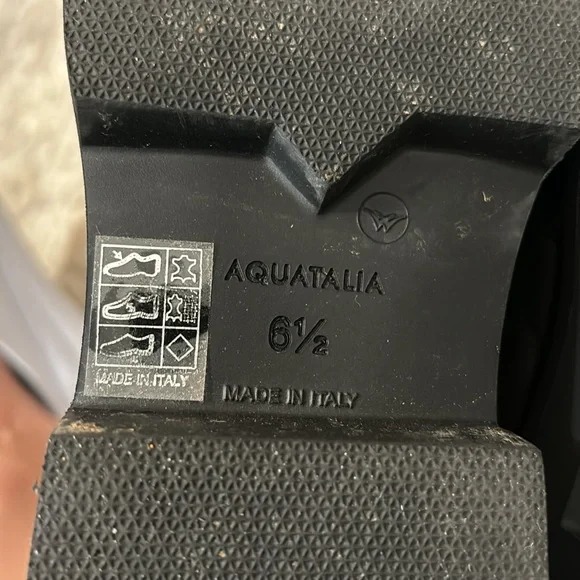 Aquatalia Hana Moto Calf Boot Size 6.5